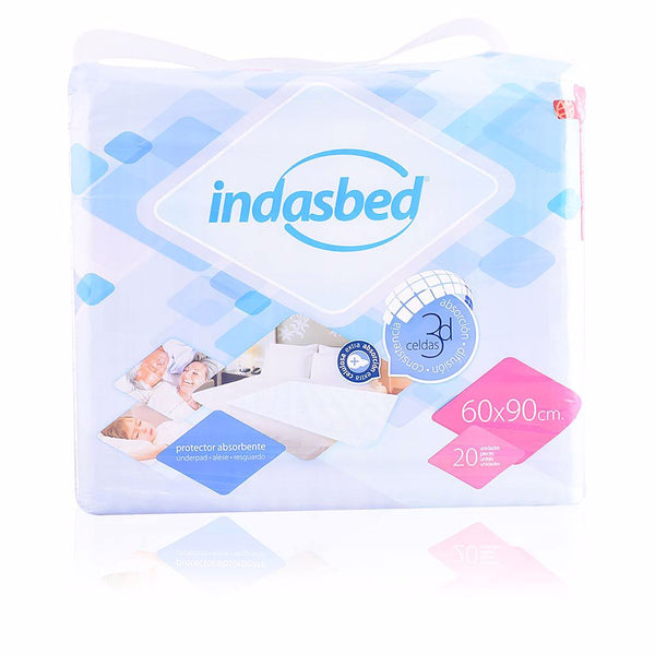 Indasec Indasbed suojaava imukykyinen suojus 60x90 cm 20 kpl | Vuodevaatteet.fi