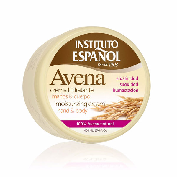 Instituto Español Avena kosteuttava vartalovoide 400 ml | Vuodevaatteet.fi