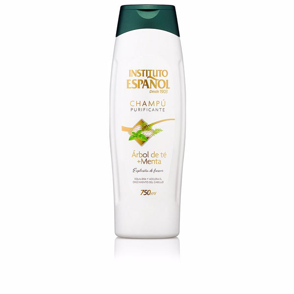 Instituto Español Champú purificante teepuu + minttu 750 ml | Vuodevaatteet.fi