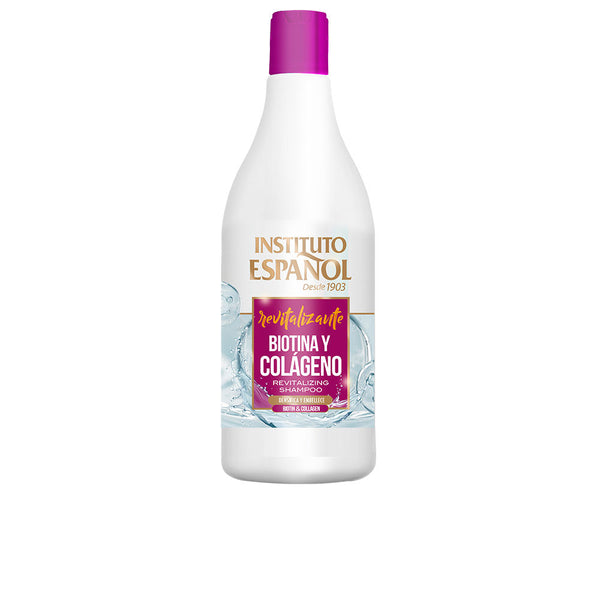Instituto Español Champú revitalizante biotiini + kollageeni 750 ml | Vuodevaatteet.fi