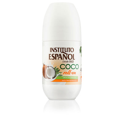 Instituto Español Coco deodorantti roll-on antiperspirantti 75 ml | Vuodevaatteet.fi