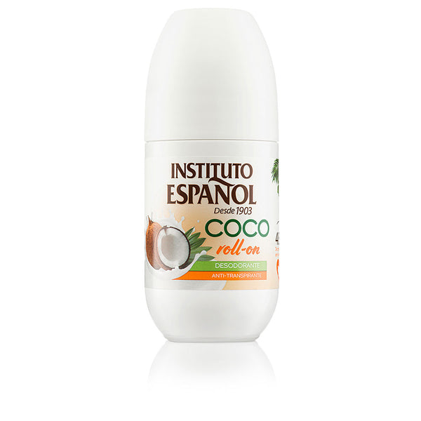 Instituto Español Coco deodorantti roll-on antiperspirantti 75 ml | Vuodevaatteet.fi