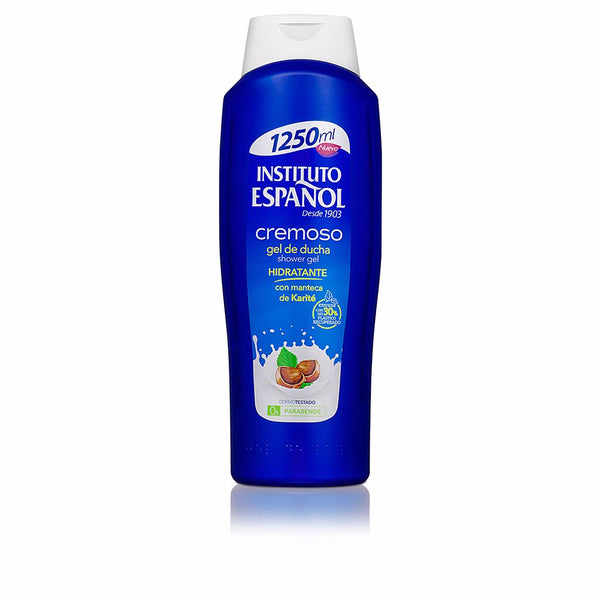 Instituto Español Manteca de karité kermainen suihkugeeli 1250 ml | Vuodevaatteet.fi