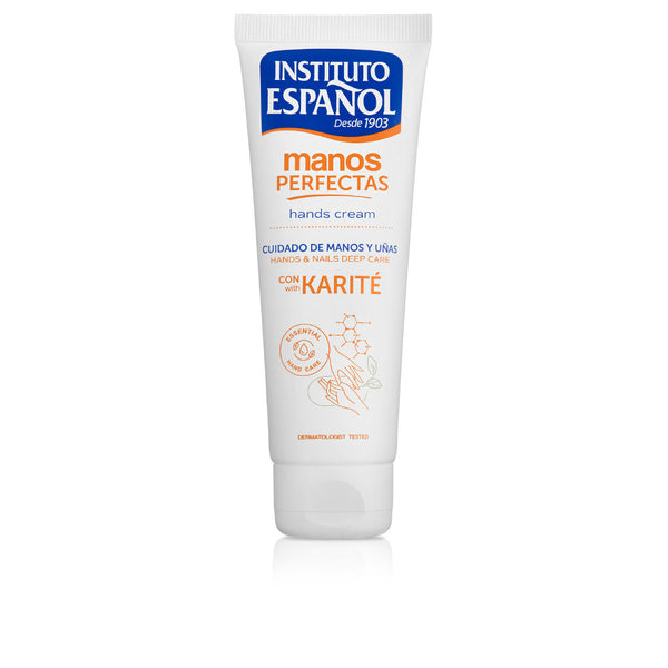 Instituto Español Perfect hands shea-voi käsien ja kynsien hoito 75 ml | Vuodevaatteet.fi