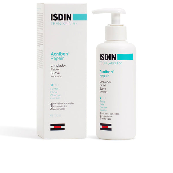 Isdin Acniben Repair Limpiador Facial Suave 180 Ml | Vuodevaatteet.fi