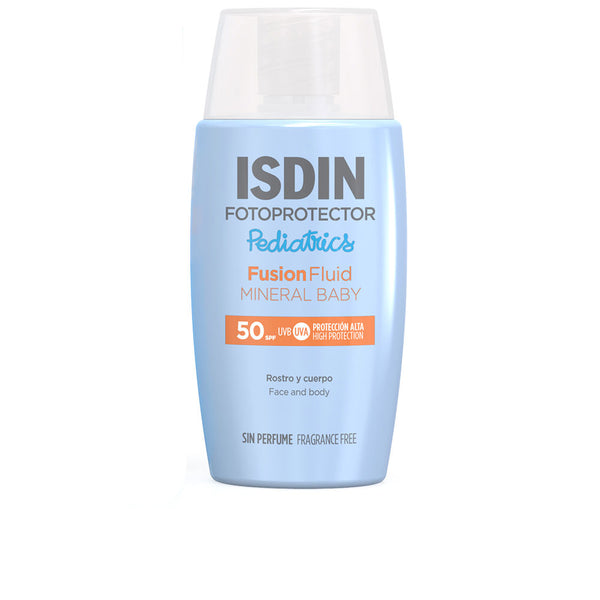 Isdin Baby Fluid Mineral Spf50+ Photoprotector 50 Ml | Vuodevaatteet.fi