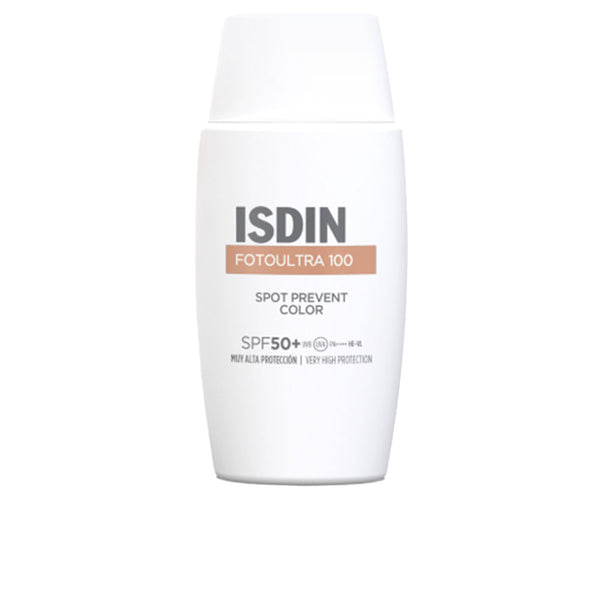 Isdin Foto Ultra 100 Tinted Facial Sunscreen Prevents Sun Spots Spf50+ 50 Ml | Vuodevaatteet.fi