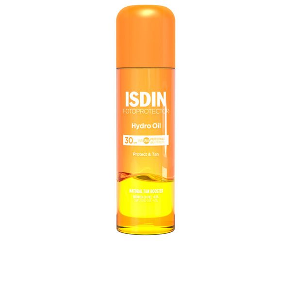 Isdin Fotoprotector hydro oil protege& broncea spf30 200 ml | Vuodevaatteet.fi