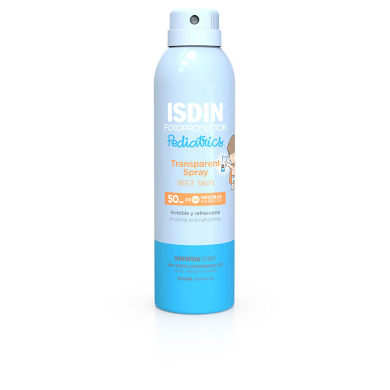Isdin Fotoprotector pediatrics wet skin spf50+ 250 ml | Vuodevaatteet.fi