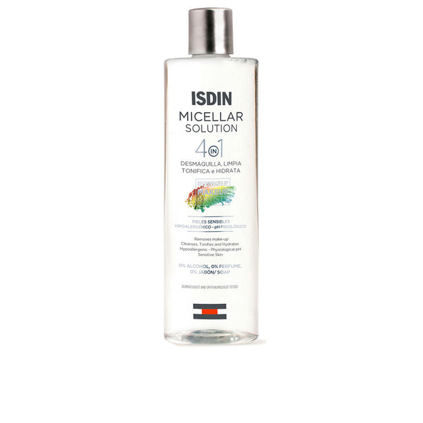 Isdin Micellar solution misellivesi kasvojen puhdistukseen 400 ml | Vuodevaatteet.fi
