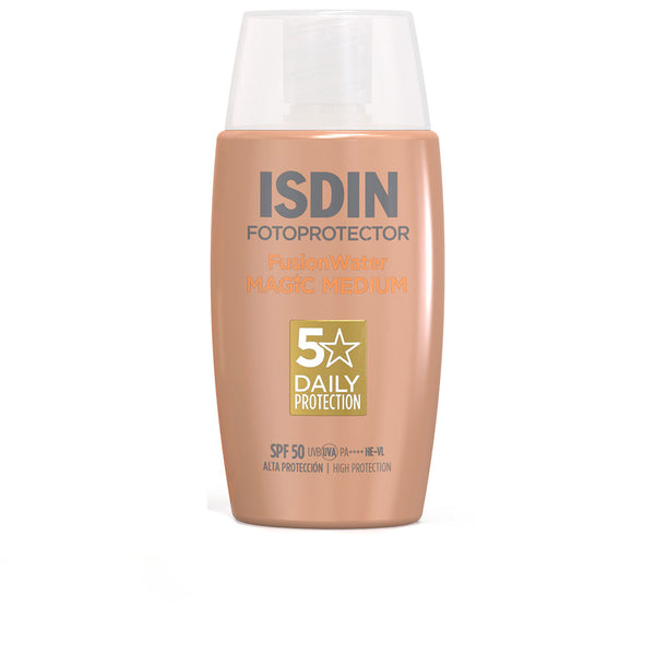 Isdin Photoprotector Fusion Water Color Spf50 #Medium 50 Ml | Vuodevaatteet.fi