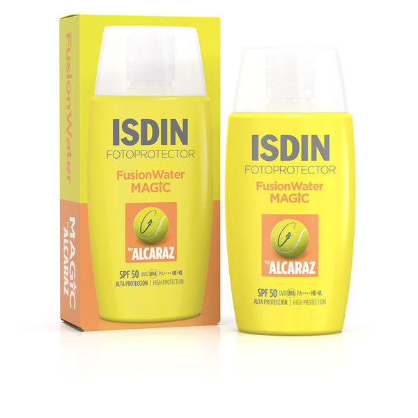 Isdin Photoprotector Fusion Water Magic By Alcaraz Spf50 50 Ml | Vuodevaatteet.fi