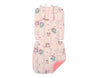 Istuinpehmuste Lastenvaunuun - Owls Cream-Mint - Mint