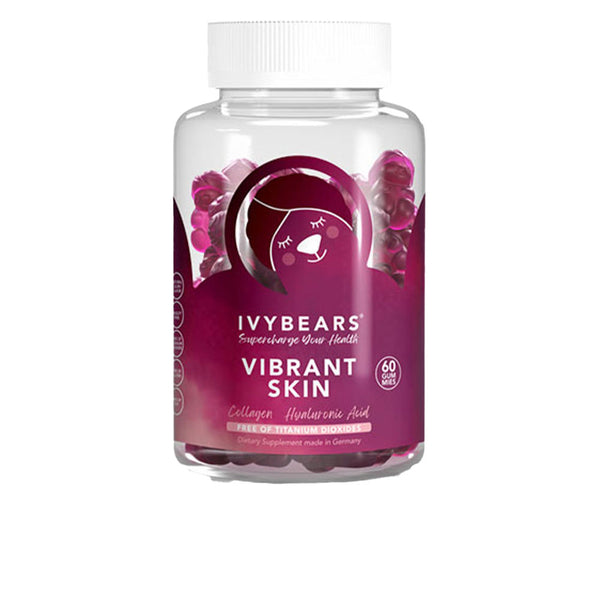 Ivybears Vibrant Skin 60 Gummies 150 Gr | Vuodevaatteet.fi