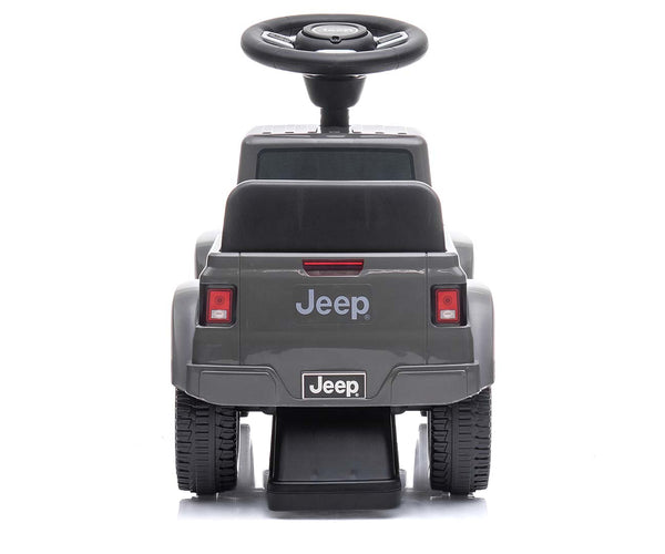 Jeep Rubicon Gladiator Harmaa Lasten potkuauto - Vuodevaatteet.fi