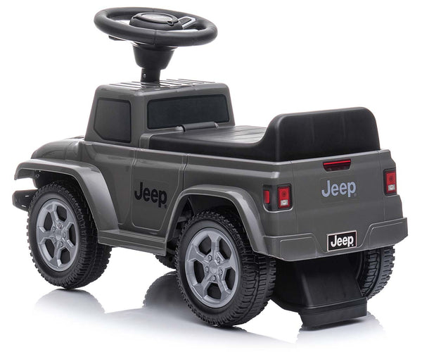 Jeep Rubicon Gladiator Harmaa Lasten potkuauto - Vuodevaatteet.fi