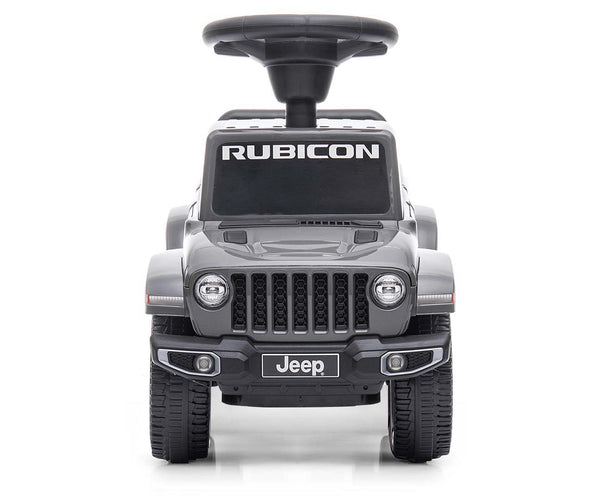 Jeep Rubicon Gladiator Harmaa Lasten potkuauto - Vuodevaatteet.fi