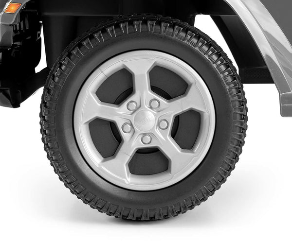 Jeep Rubicon Gladiator Harmaa Lasten potkuauto - Vuodevaatteet.fi