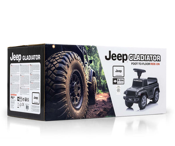 Jeep Rubicon Gladiator Pinkki Lasten potkuauto - Vuodevaatteet.fi