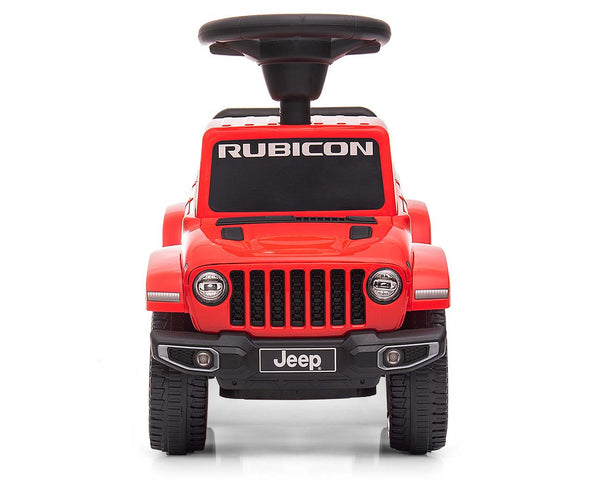 Jeep Rubicon Gladiator Punainen Lasten potkuauto - Vuodevaatteet.fi