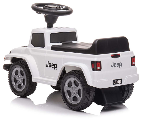 Jeep Rubicon Gladiator Valkoinen Lasten potkuauto - Vuodevaatteet.fi