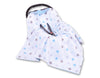 Sitzpolster für Kindersitze - Blau Stars