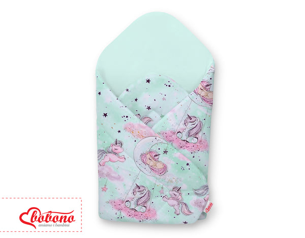 Vauvapesä vahvistetulla pohjalla - unicorn mint/mint