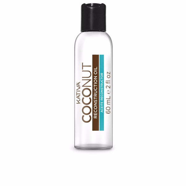 Kativa Coconut uudelleenrakennus & kiiltoöljy 60 ml | Vuodevaatteet.fi