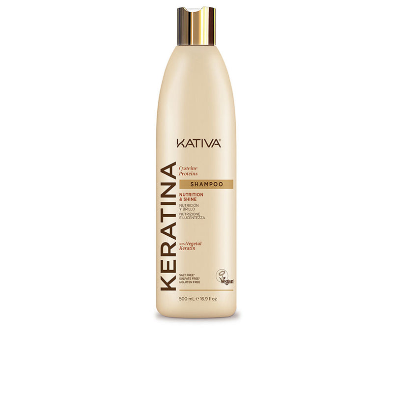 Kativa Keratina shampoo 500 ml | Vuodevaatteet.fi