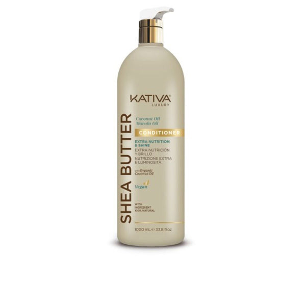 Kativa Shea butter kookos & marulaöljy hoitoaine 1000 ml | Vuodevaatteet.fi