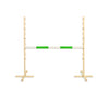 Keppihevosen este 120cm - Beam green