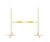 Keppihevosen este 120cm - Beam yellow