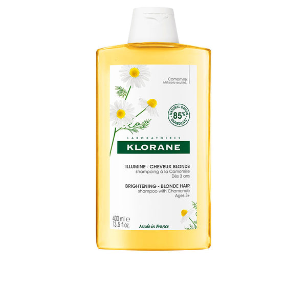 Klorane A la camomila kirkastava shampoo vaaleille raidoille 400 ml | Vuodevaatteet.fi