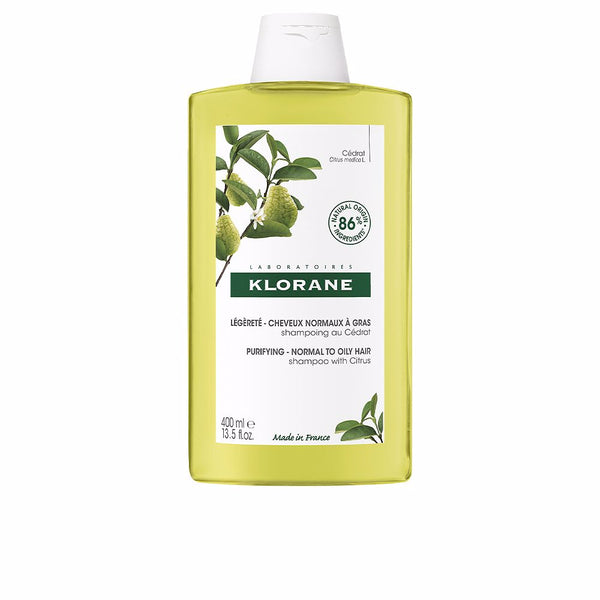 Klorane A la cidra kevyt shampoo normaaleille/rasvoittuville hiuksille 400 ml | Vuodevaatteet.fi