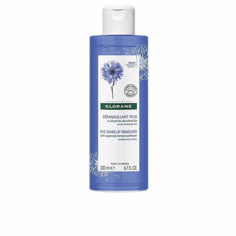 Klorane Aciano de cultivo eco silmämeikinpoistoaine herkille silmille 200 ml | Vuodevaatteet.fi