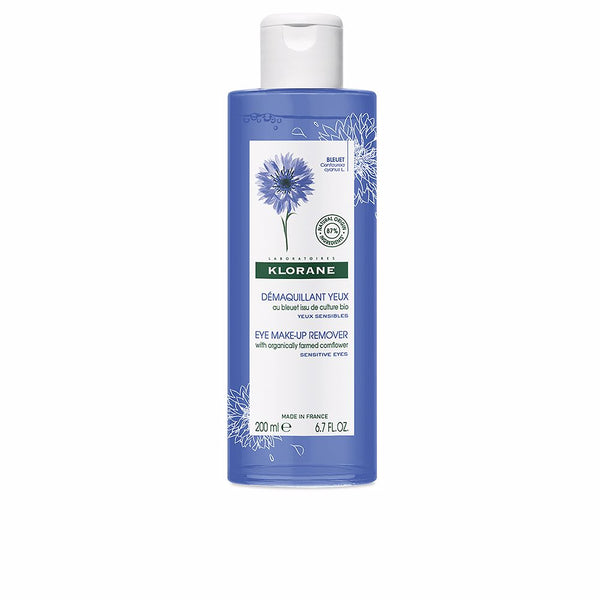 Klorane Aciano de cultivo eco silmämeikinpoistoaine herkille silmille 200 ml | Vuodevaatteet.fi