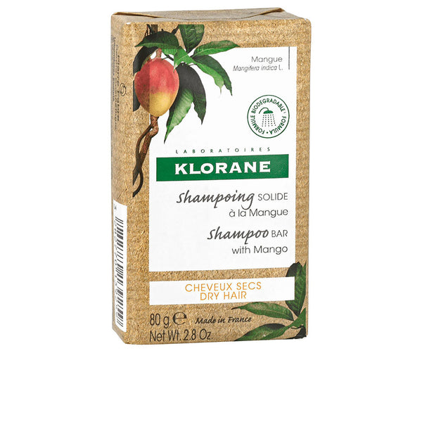 Klorane Al mango kiinteä shampoo 80 gr | Vuodevaatteet.fi
