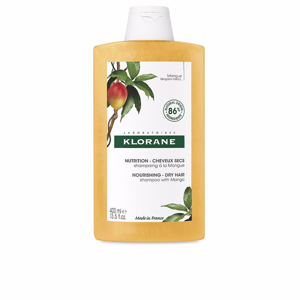 Klorane Al mango ravitseva shampoo kuiville hiuksille 400 ml | Vuodevaatteet.fi
