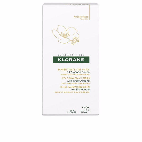 Klorane Cold wax small strips sweet almond 6 kpl | Vuodevaatteet.fi