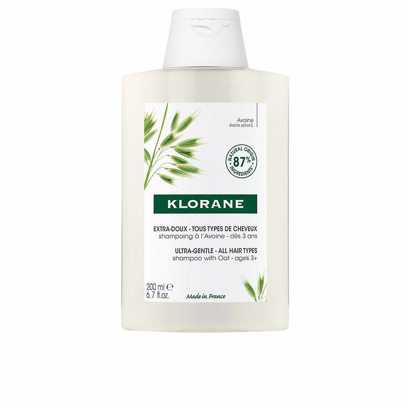 Klorane Leche avena hellävarainen shampoo 200 ml | Vuodevaatteet.fi