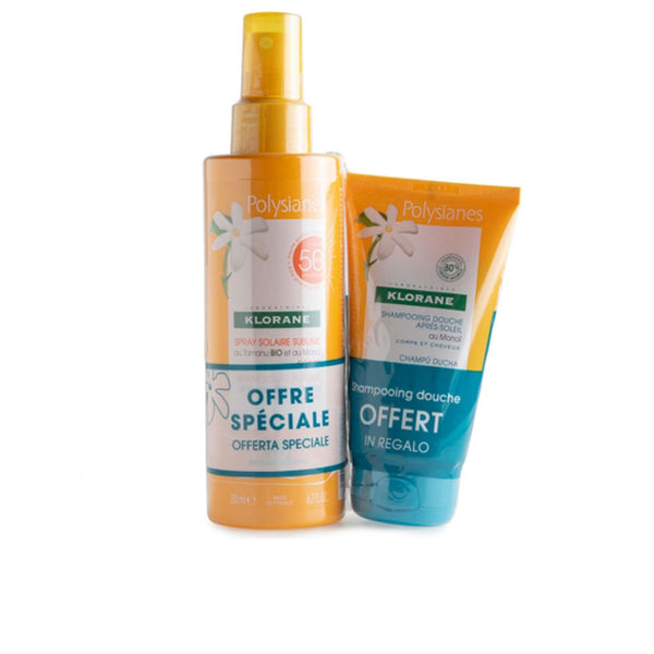 Solar Spray SPF50 Polysianes Monoï e Tamanu biologico confezione 2 pz