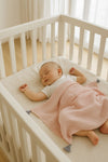 Musselin-Babydecke - Pastellrosa