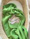 Baby-Fleece-Decke – Teddybär Barnaba Grün