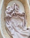 Babydecke aus Fleece - Schickes Beige