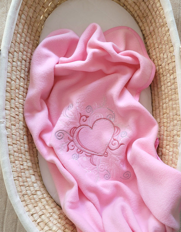 Baby-Fleecedecke – Chic Light Pink