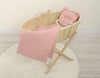 Moseskorin Peito Ja Tyyny - Teddy Bear - Pastel Pink