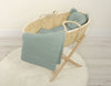 Moseskorin Peito Ja Tyyny - Teddy Bear - Pastel Green