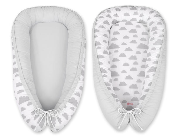 Schlafsack - Clouds Grau/Grau