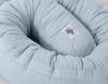 Multifunktionales Babynest - Weiß - Creme