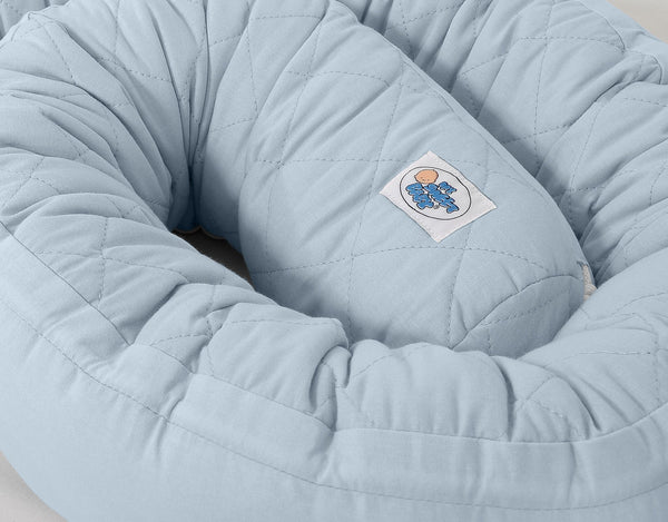 Multifunktionales Babynest - Weiß - Creme